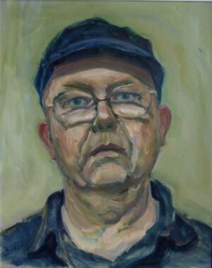 self portrait of John Pegg